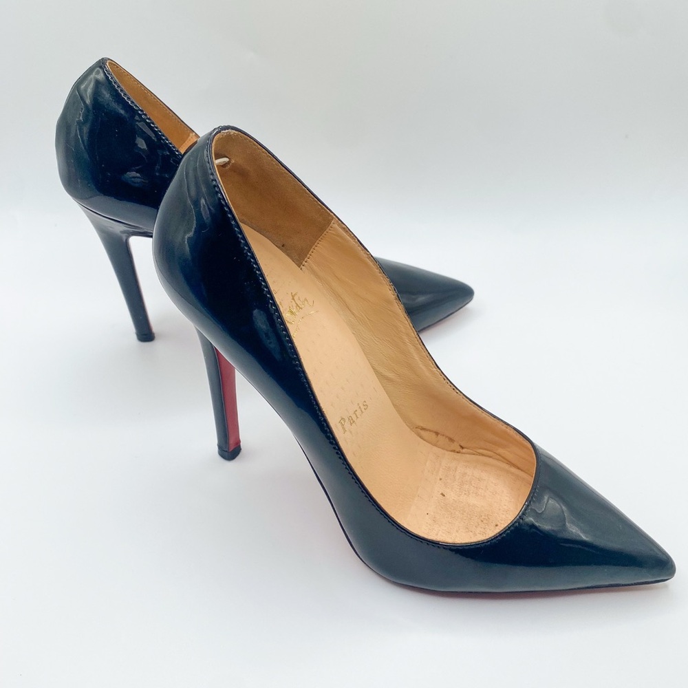 Christian Louboutin Kate 100mm patent leather stiletto